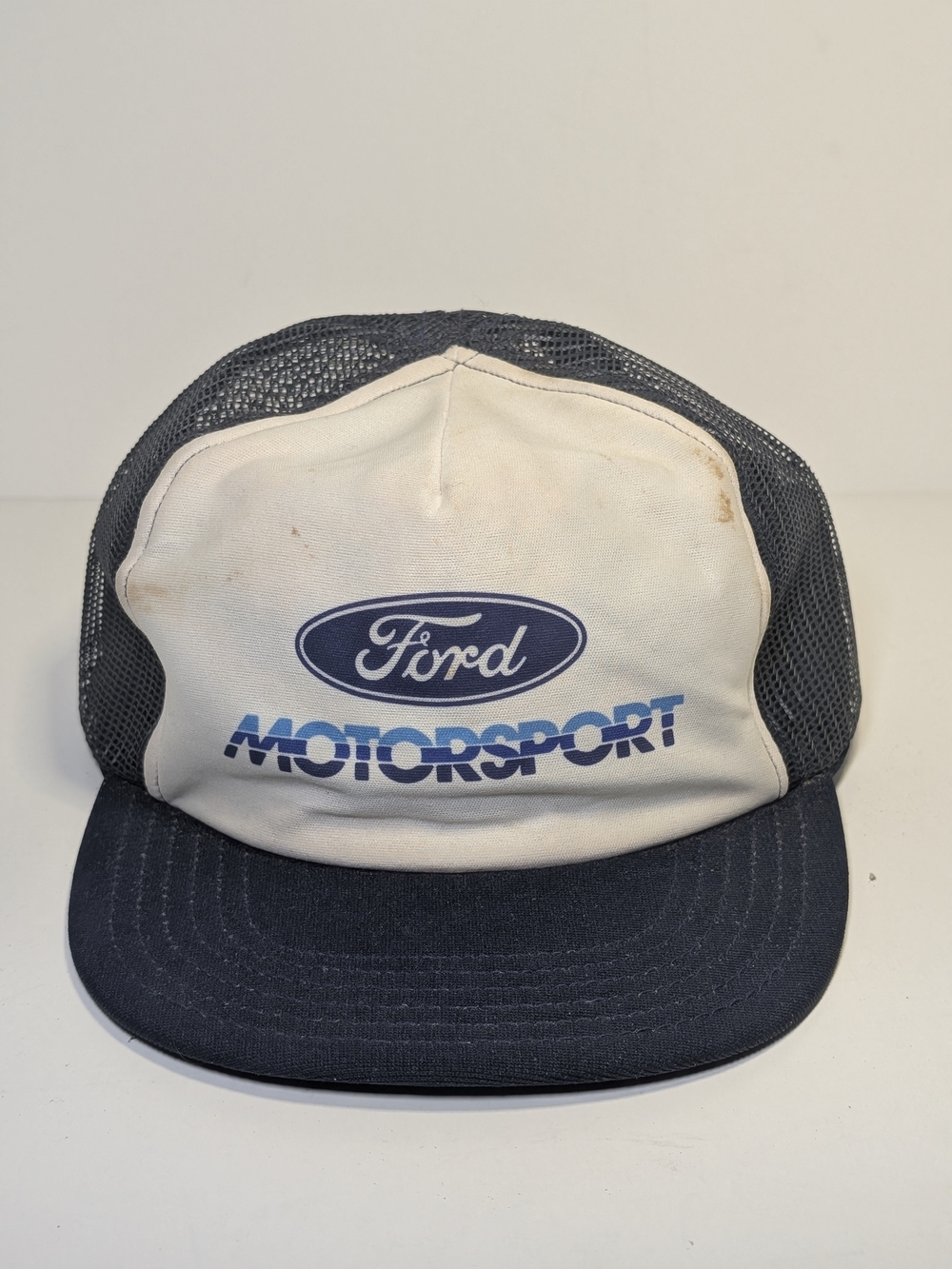Vintage 1980s Ford Motorsport SnapBack Mesh Trucker Cap